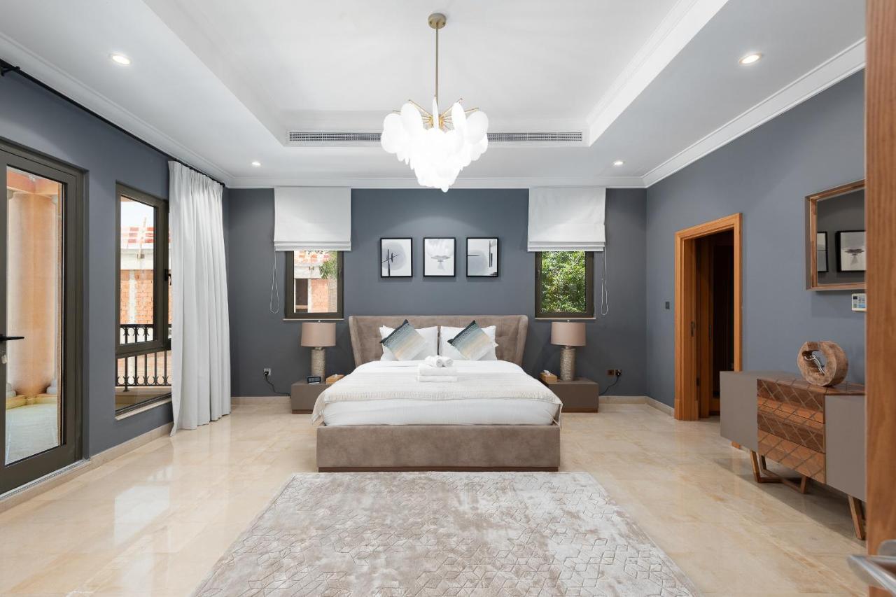 Maison Privee - Prvt Pool & Beach! In Luxury Palm Jumeirah Villa Dubai Exterior foto
